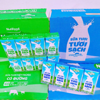 Sữa tươi tươi sạch NutiMilk ít đường 1y+