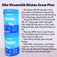 Sữa Vinamilk Dielac Grow Plus 850g 