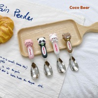 Thìa inox hình thú Coco Bear
