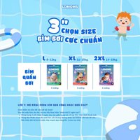 Túi 3 bỉm quần bơi Lomoms