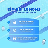 Túi 3 bỉm quần bơi Lomoms
