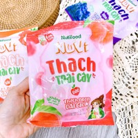 Túi 6 gói thạch trái cây Nuvi 20g 3y+