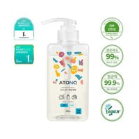 Chai nước rửa bình sữa, chén bát thuần chay Atono2 480ml
