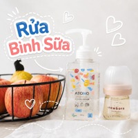 Túi nước rửa bình sữa, chén bát thuần chay Atono2 480ml