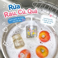 Túi nước rửa bình sữa, chén bát thuần chay Atono2 480ml