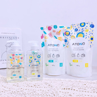 Chai nước rửa bình sữa, chén bát thuần chay Atono2 480ml
