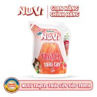 Túi thạch trái cây Nuvi vị đào 110ml (3y+)