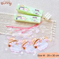 Túi zip đa năng Bunny 20 chiếc