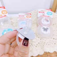 Ty giả silicon NUK 6-18m NU31874 (Tách Set/Bán lẻ)