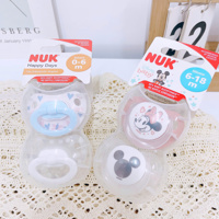 Ty giả silicon NUK 6-18m NU31874 (Tách Set/Bán lẻ)