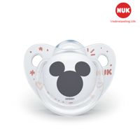 Ty giả silicon NUK 6-18m NU31874 (Tách Set/Bán lẻ)