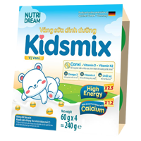 Váng sữa dinh dưỡng Kidsmix (vỉ 4 6m+)
