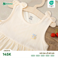 Váy ba lỗ bé gái Dokma DB3519