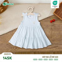 Váy ba lỗ bé gái Dokma DB3519