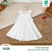 Váy ba lỗ bé gái Dokma DB3519