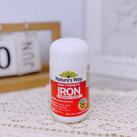 Viên nhai bổ sung sắt, vitamin C & B12 Nature's Way 30v ( 18y+)