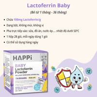 Viên tăng đề kháng Lactofferrin kids Happi (3y+)
