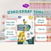 Vitamin D3K2 LineaBon dạng xịt 10ml (0m+)
