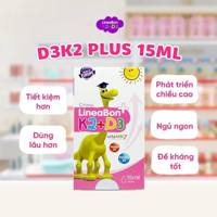Vitamin D3K2 LineaBon nhỏ giọt 15ml (0m+)