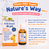 Vitamin D3K2 Organic Nature's Way (0m+)