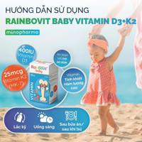 Vitamin D3K2 Rainbovit Baby 10ml (0m+)