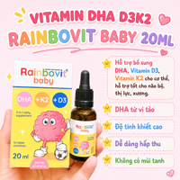 Vitamin DHA D3K2 Rainbovit Baby 20ml (0m+)