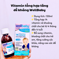 Vitamin tổng hợp  tăng đề kháng WellBaby