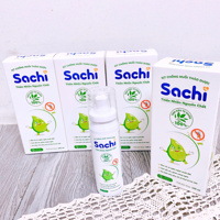 Xịt chống muỗi thảo dược Sachi (6m+)