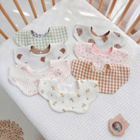 Yếm xô hoa Muslin XH53