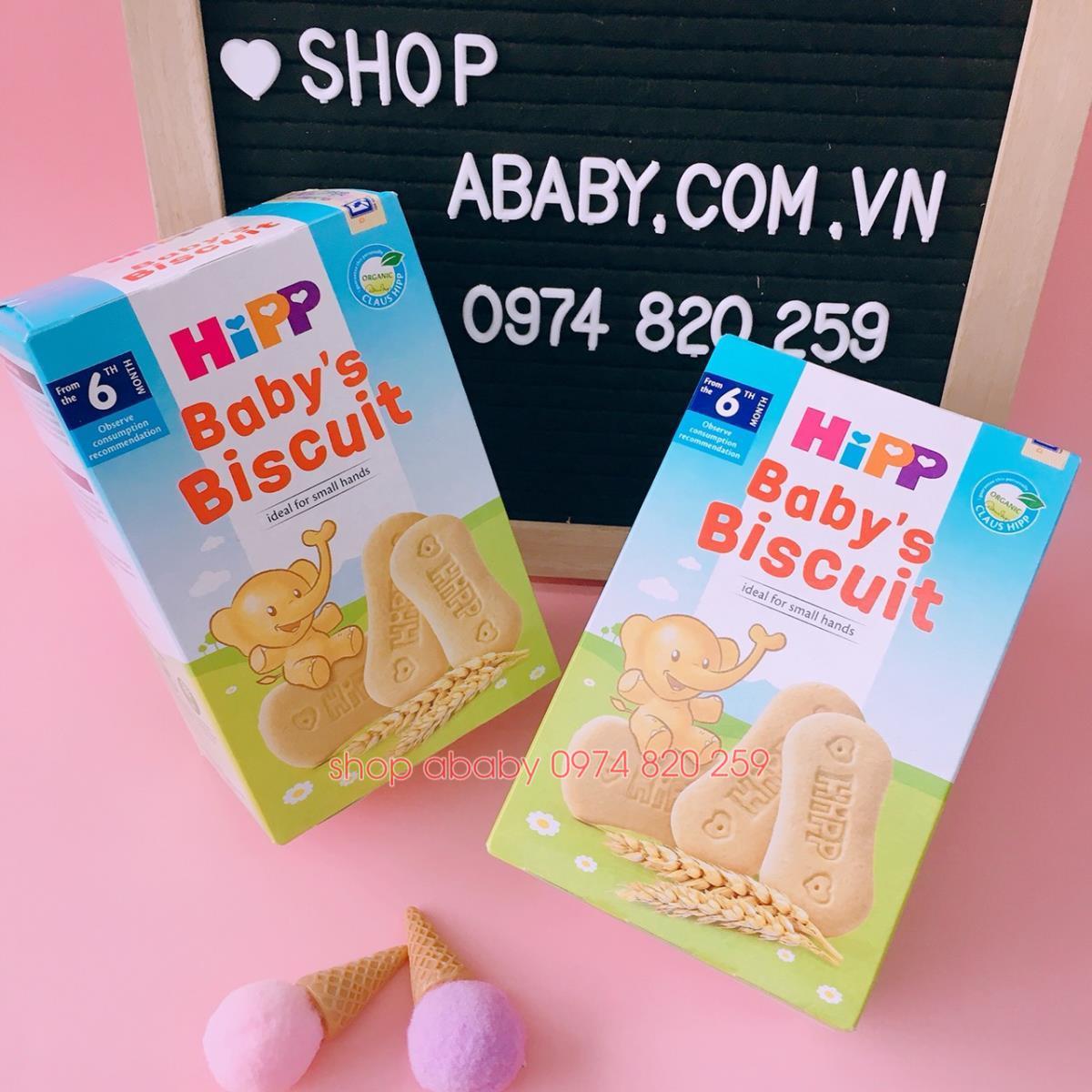 Bánh bích quy siêu sạch HiPP baby's biscuit 150g