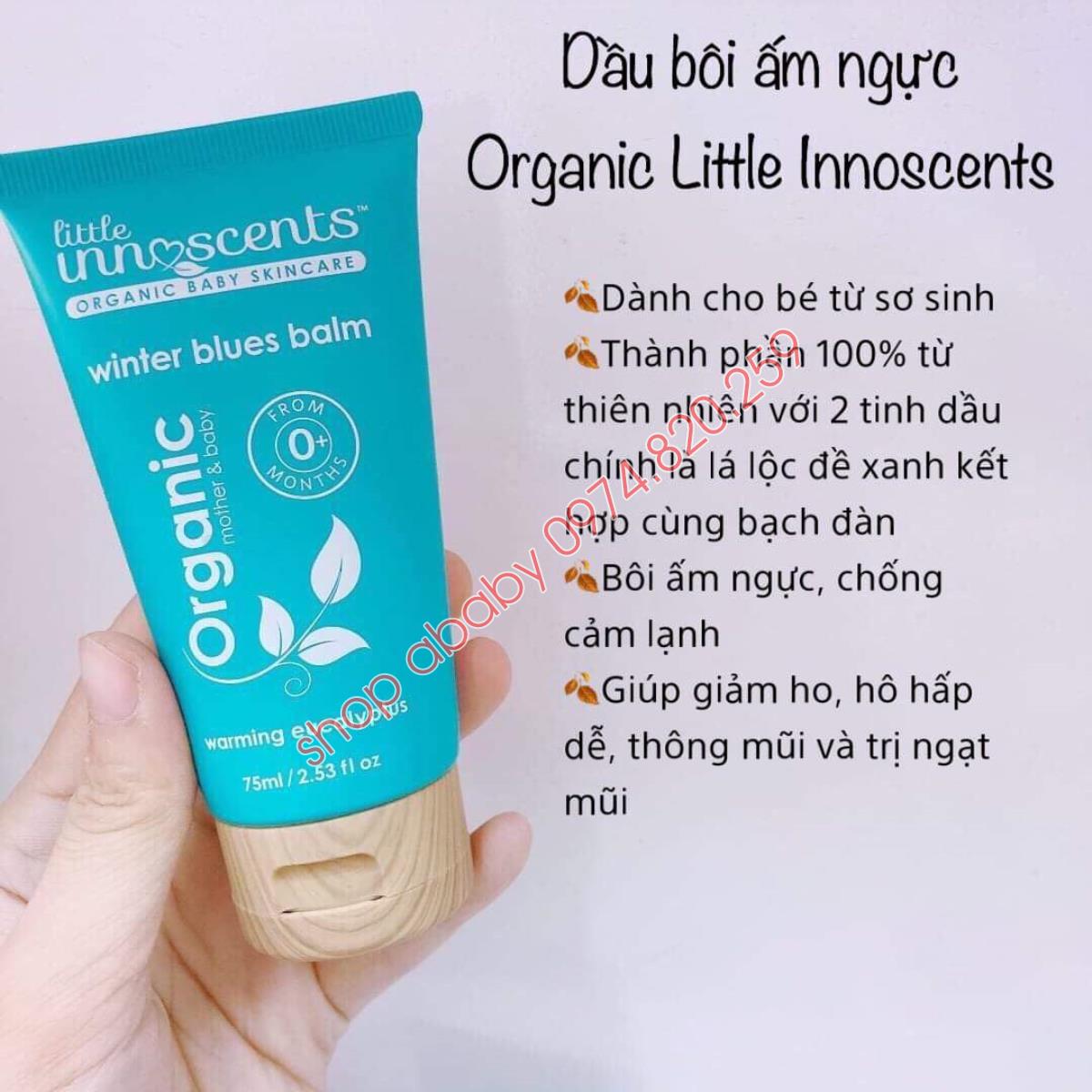 Những lưu ý khi sử dụng dầu bôi ấm ngực organic