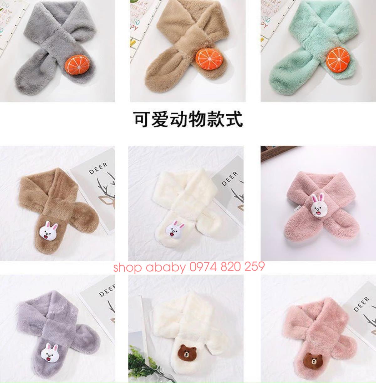 Khăn lông quàng cổ cho bé 80294