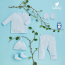 Bộ sơ sinh Lullaby cài lệch