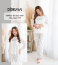 Bộ dài tay đáp ngực cho mẹ Dokma DM002