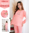 Bộ dài tay đáp ngực cho mẹ Dokma DM002