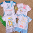 Bộ momma ngắn tay cua, thỏ, hổ, mỏ neo (6-24m)