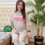 Bộ ngắn tay bầu Pink 10618