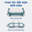 Chậu tắm gấp gọn kèm phao có nhiệt kế Holla HL03204