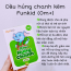 Dầu húng chanh kẽm Funkid (0m+)