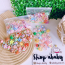 Set túi zip 50 dây buộc tóc 90743