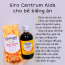 Siro Centrum Kids cho bé biếng ăn 