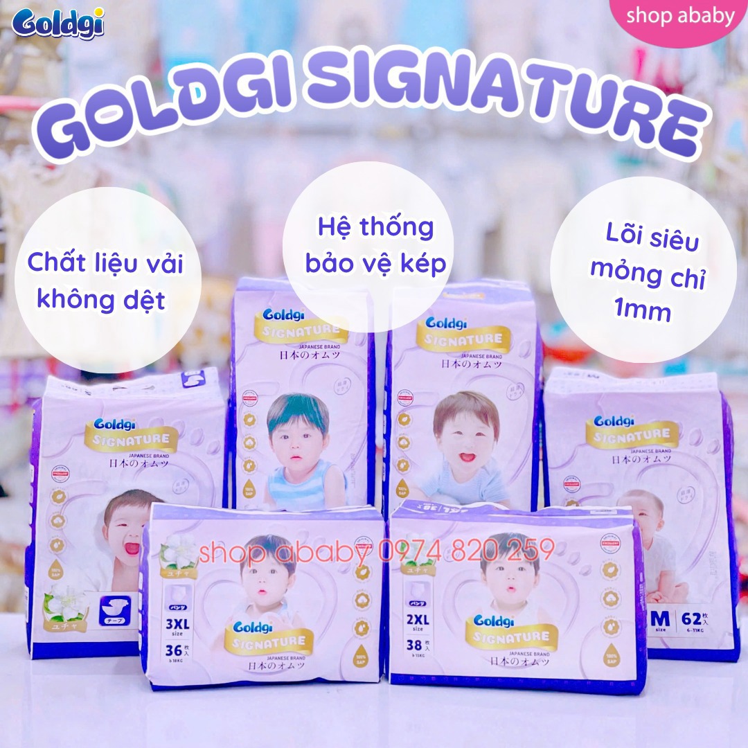 Bỉm - Tã quần Goldgi Signature
