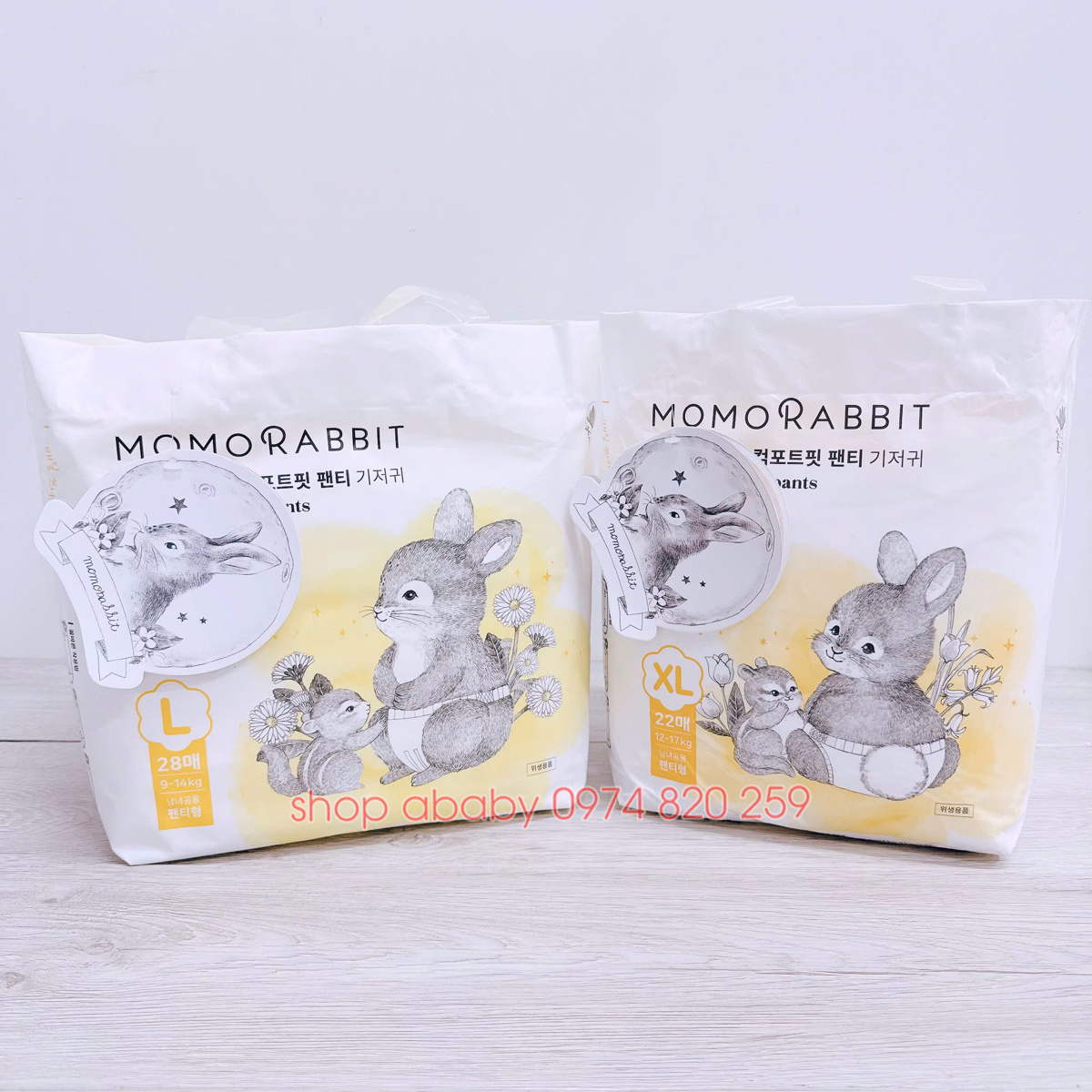 Bỉm Momorabbit Eco Comfort Fit