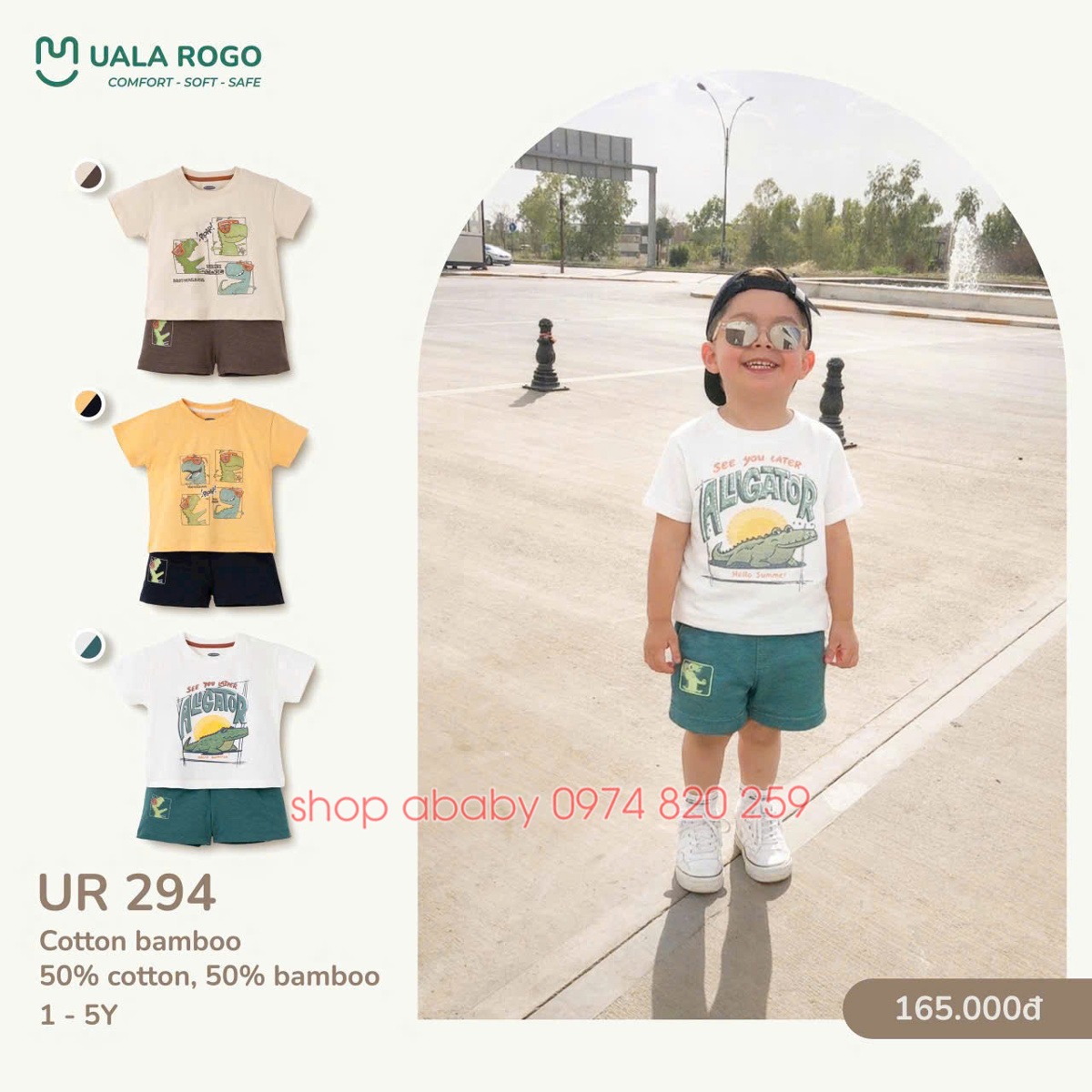 Bộ cộc tay Uala UR294 