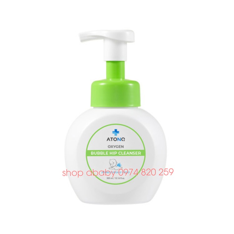 Bọt vệ sinh vùng kín Atono2 Oxygen cho bé 300g ( 3m+)