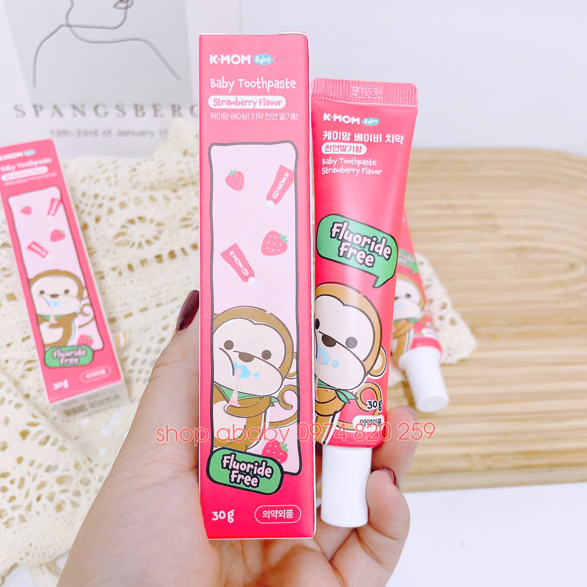 Kem đánh răng K-mom (6-36M) KM13593