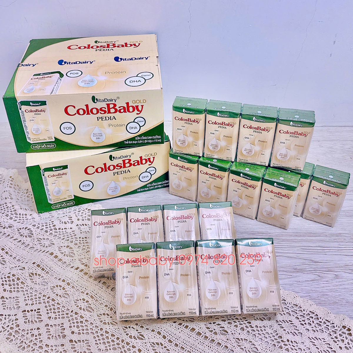 Lốc 4 hộp SPS ColosBaby Gold Pedia 110ml (1y+)(Th6/24Hộp)