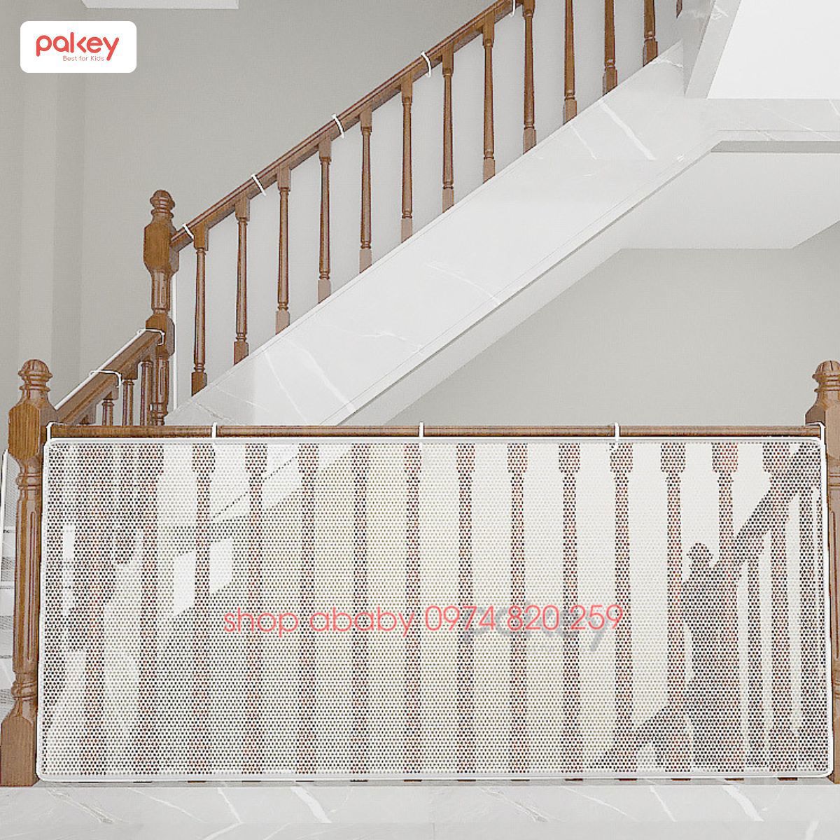 Lưới vải chắn cầu thang LT01 (300x79cm)