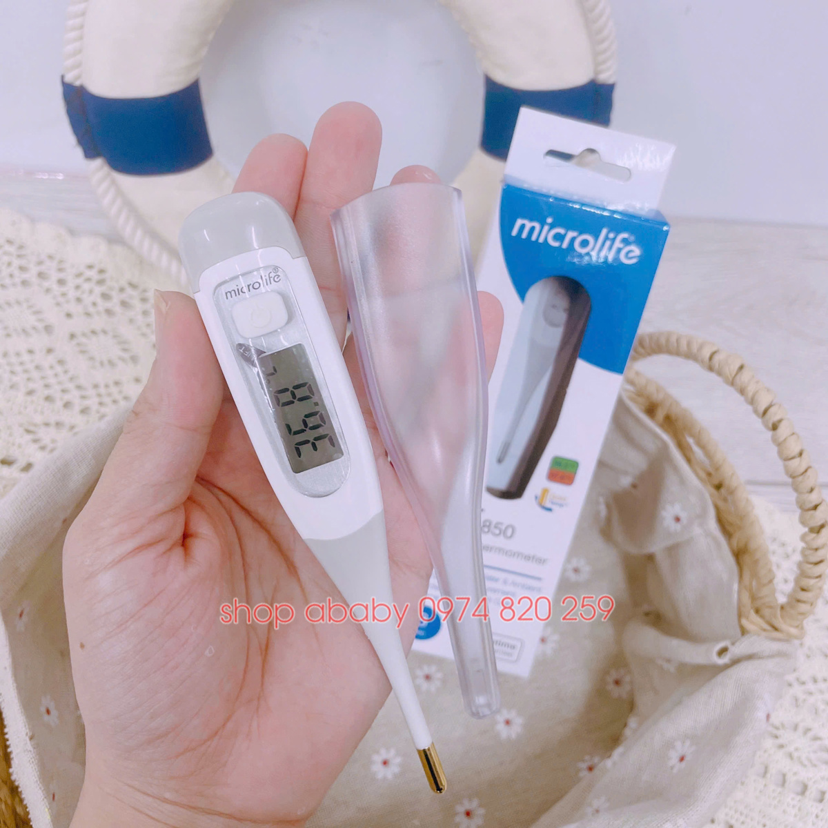 Nhiệt kế điện tử Microlife MT850