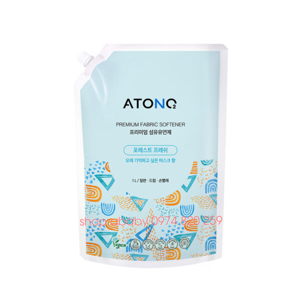 Nước xả thuần chay Atono2 hương Forest 1L